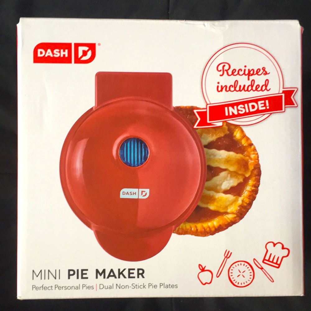 Mini Pie Maker, red